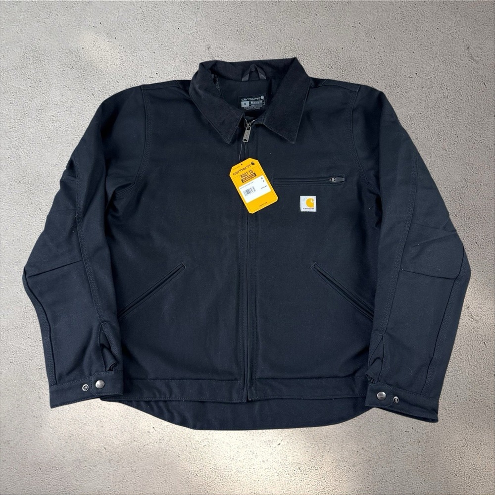 NWT Carhartt Detroit Jacket‎ Men's Medium Relaxed Fit 103828 J01 Blanket Lined